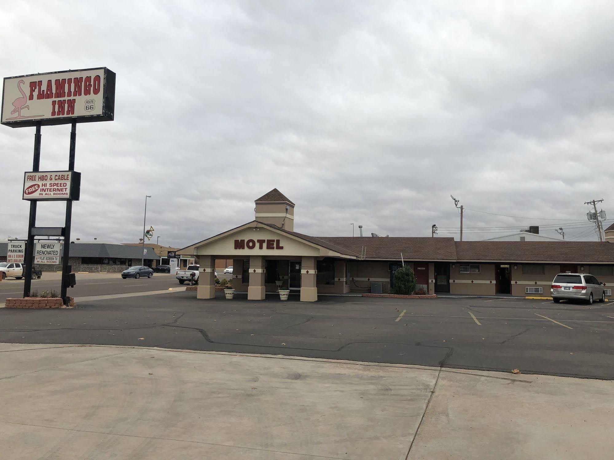 Flamingo Inn Elk City Exterior foto